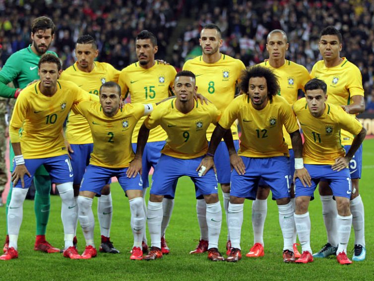 Brasilien VM 2018 tröja